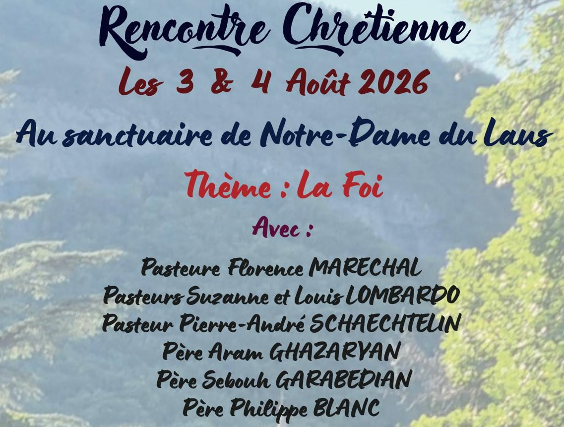 Notre dame du Laus les 03 et 04 août 2026