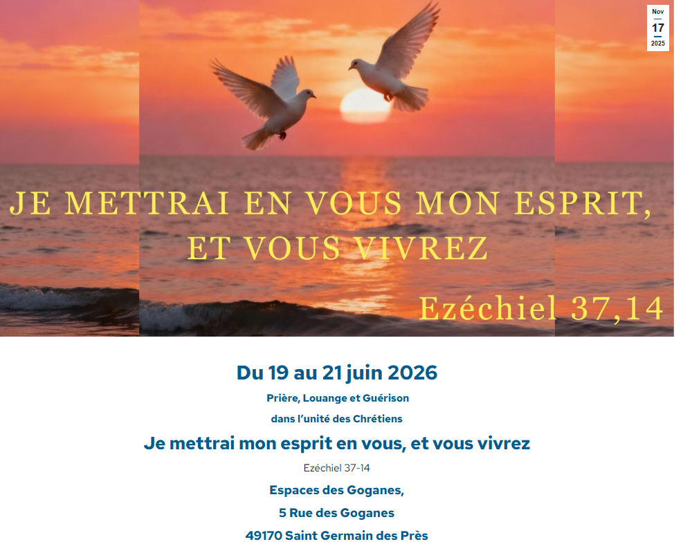 Association Trinité d'amour - juin 2026